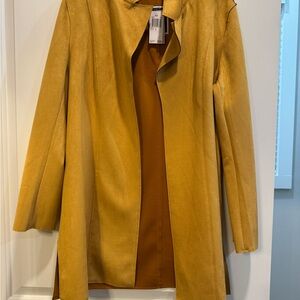Philosophy Mustard Trench Coat